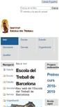 Mobile Screenshot of escoladeltreball.org
